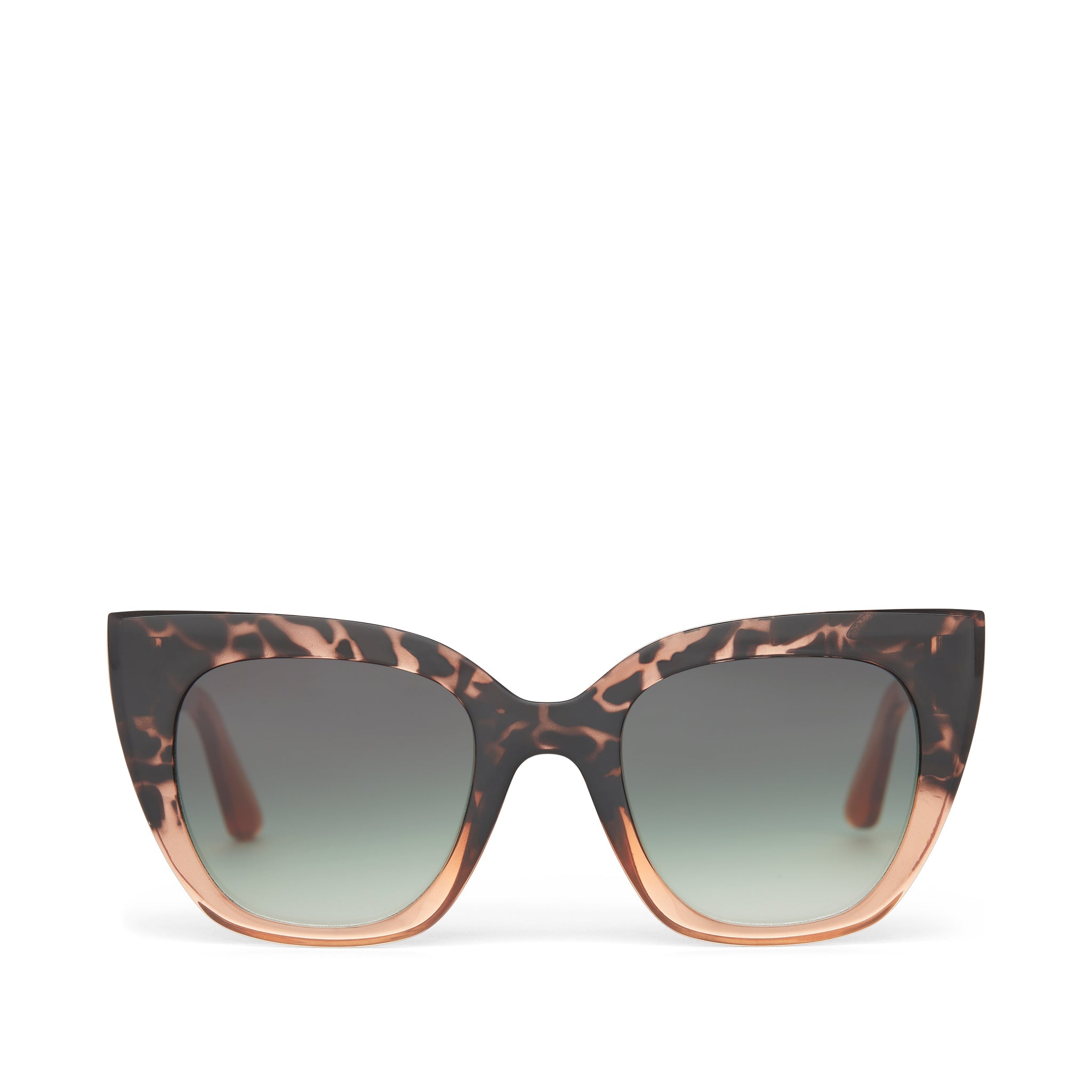 Sydney Blonde Tortoise Apricot Fade Traveler Sunglasses Front View