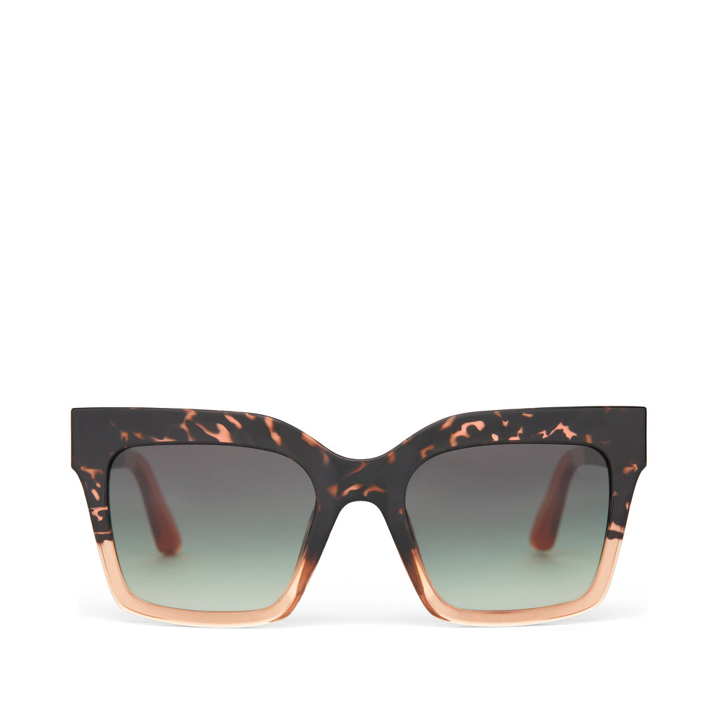 Adelaide Tortoise Apricot Fade Traveler Sunglasses Front View