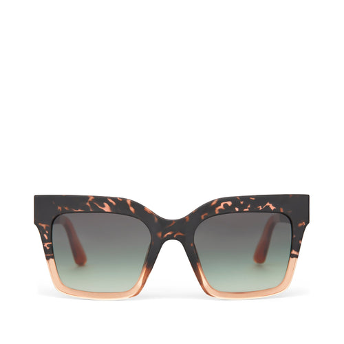 Adelaide Tortoise Apricot Fade Traveler Sunglasses Front View