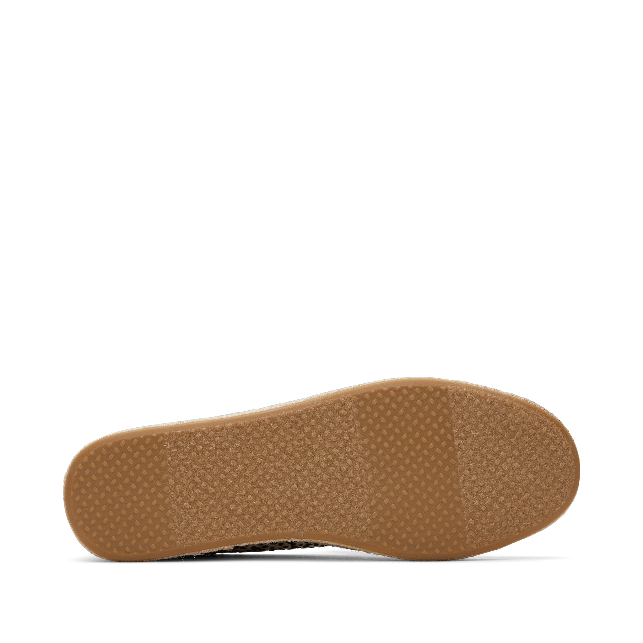 Carolina Mini Cheetah Espadrille Bottom Sole View
