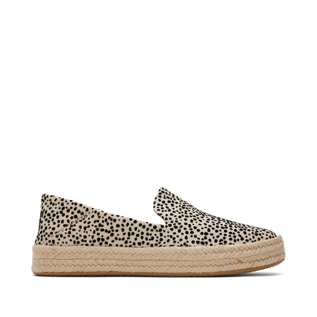 Carolina Mini Cheetah Espadrille Side View