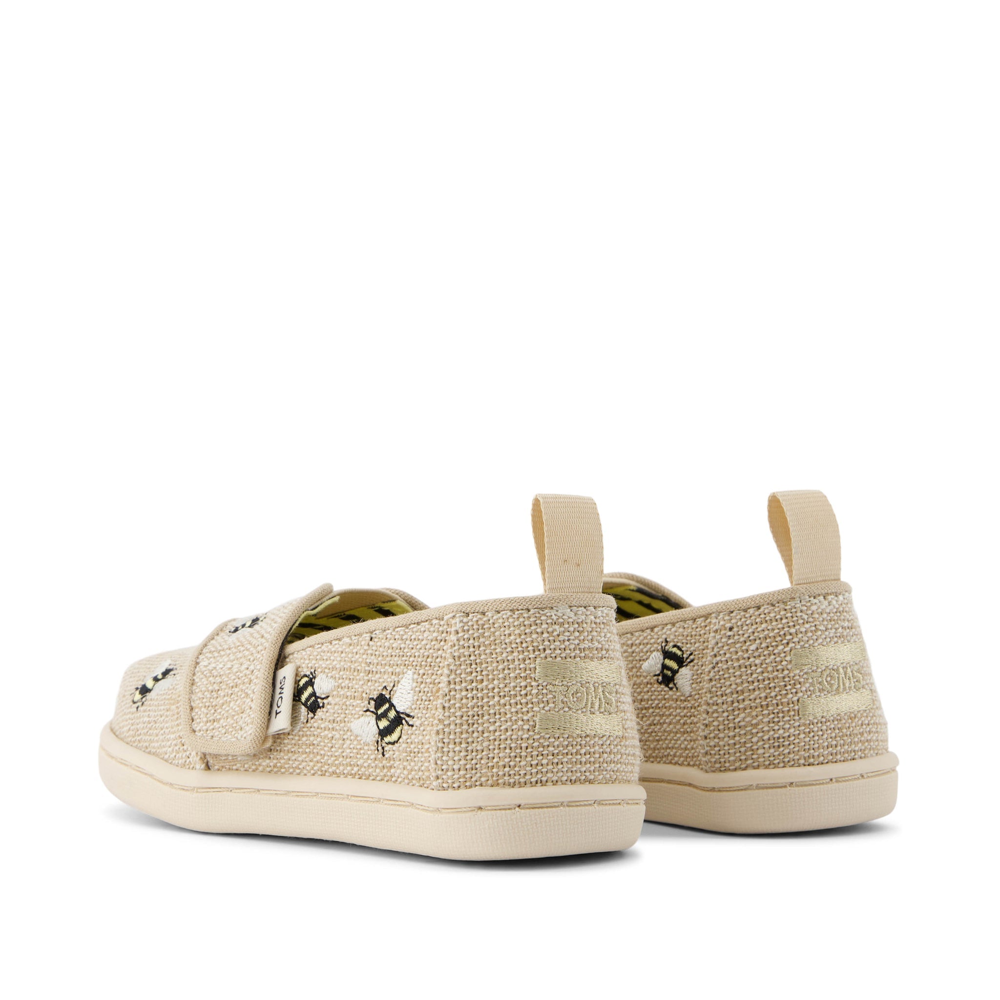 Alpargata Embroidered Bees Toddler Shoe Back View