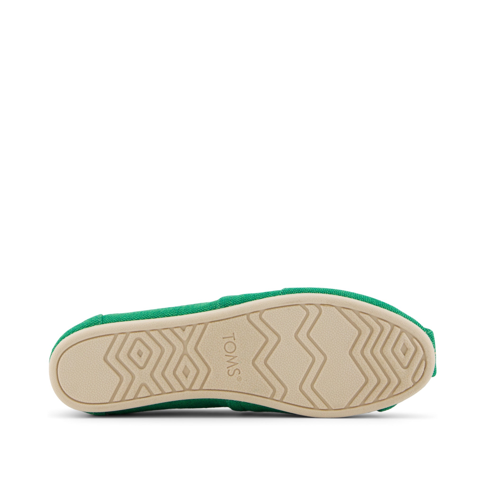 Alpargata Mint Heritage Canvas Bottom Sole View