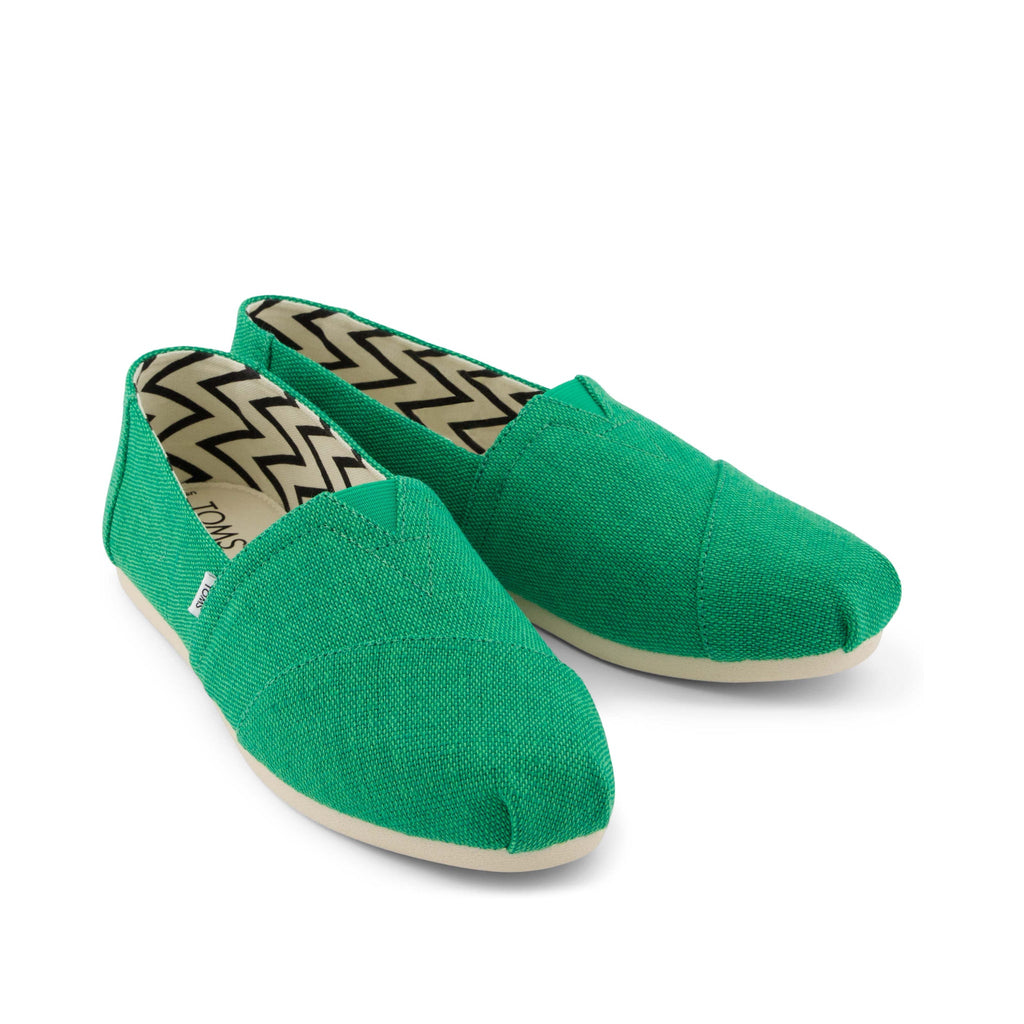 Alpargata Mint Heritage Canvas Front View