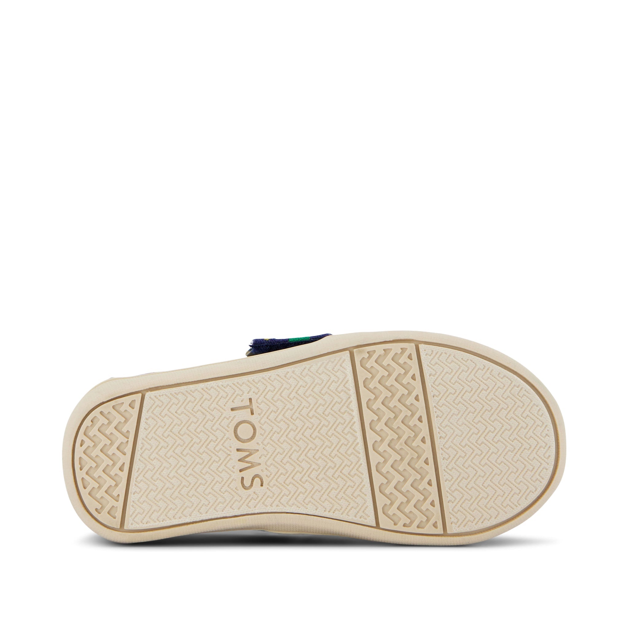 Alpargata Lucky Shimmer Clovers Toddler Shoe Bottom Sole View