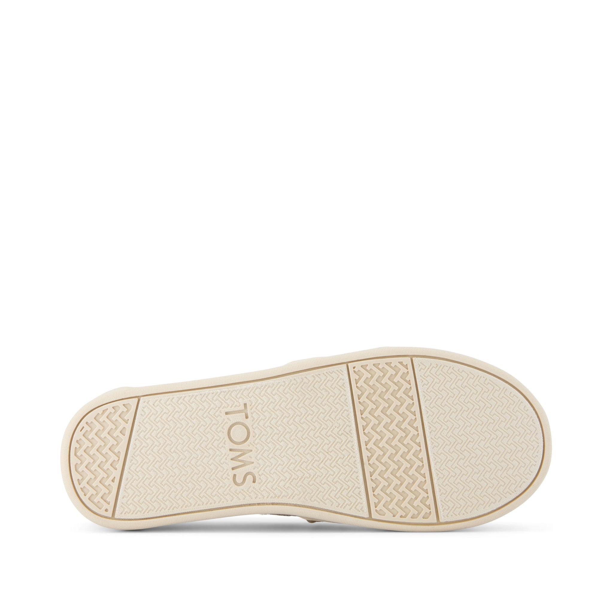 Youth Alpargata Embroidered Bees Kids Shoe Bottom Sole View