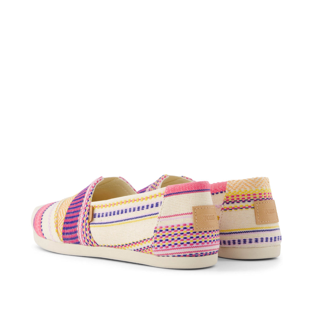 Alpargata Sunset Woven Stripes Back View