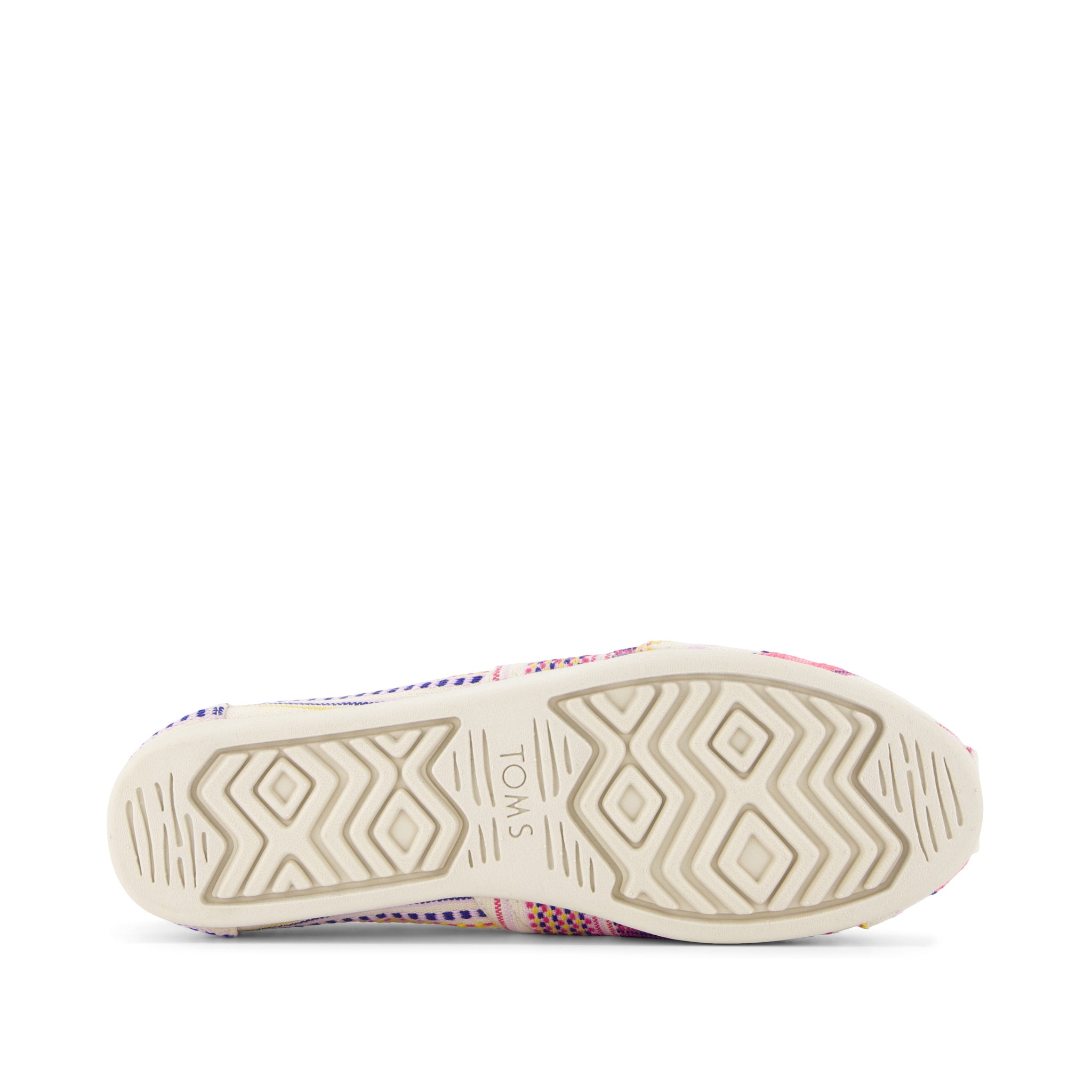 Alpargata Sunset Woven Stripes Bottom Sole View