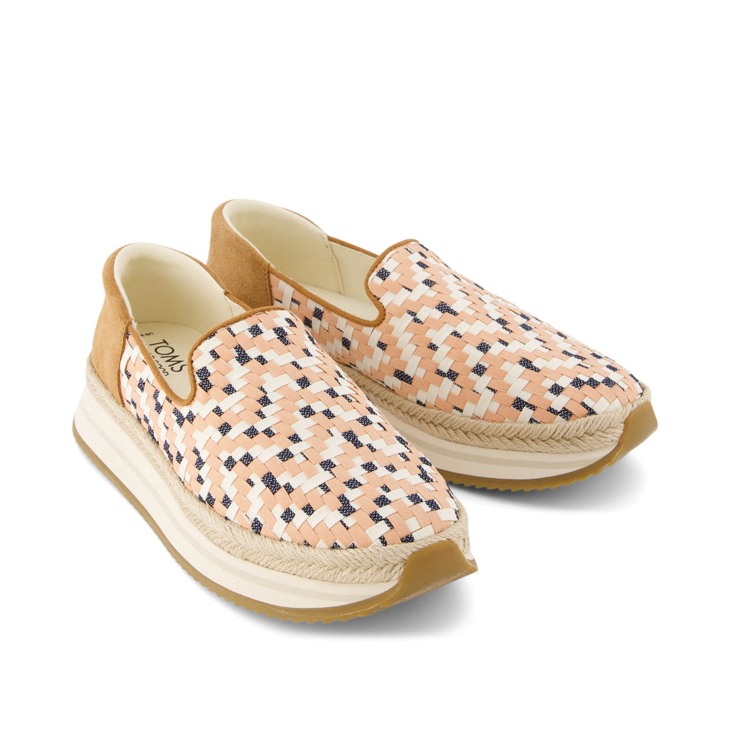 Jocelyn Tan Denim Espadrille Sneaker Front View