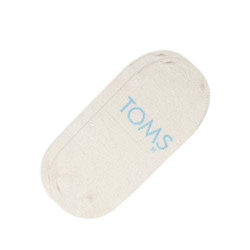 Ultimate No Show Natural Cashmere Socks Bottom Sole View