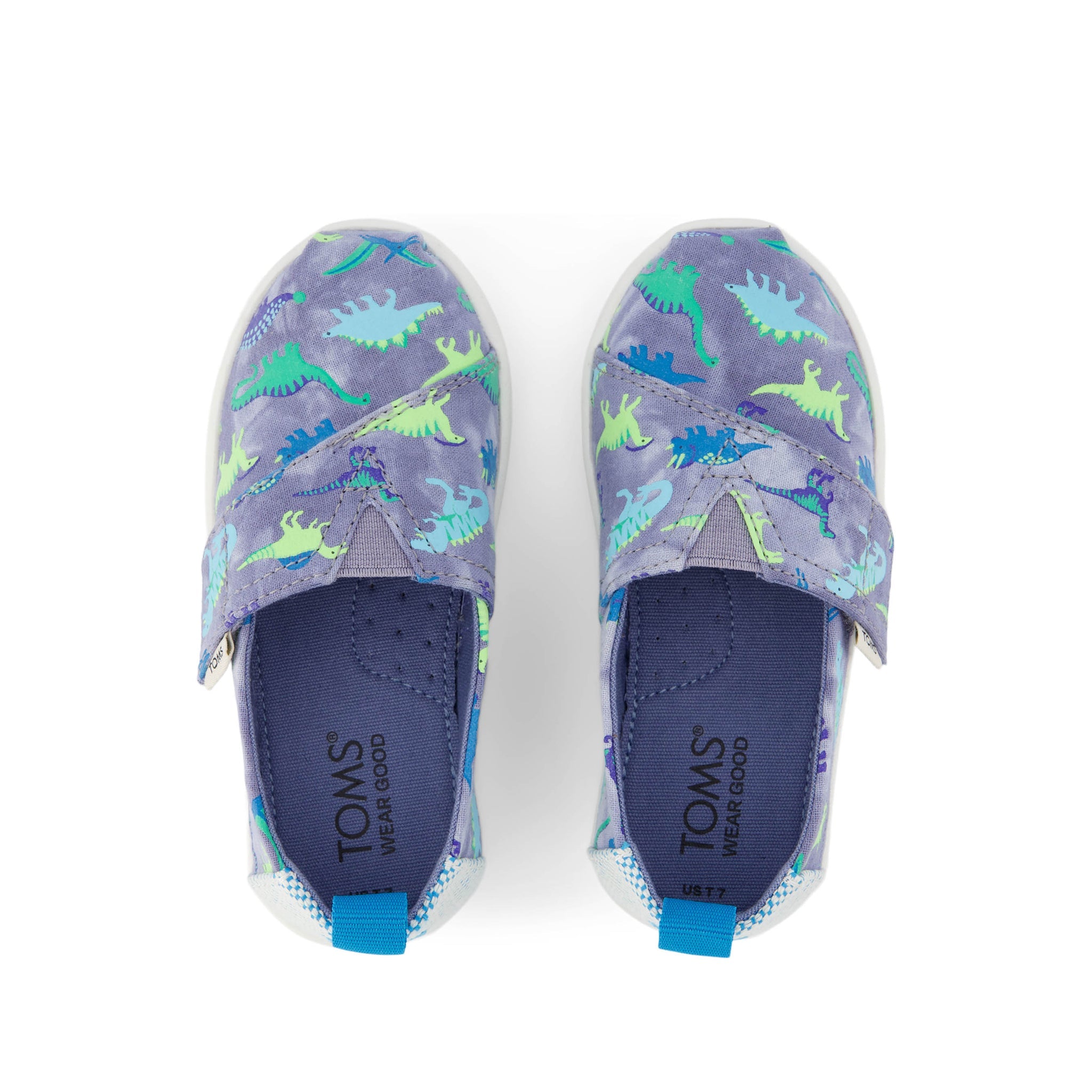 Alpargata Dino Toddler Shoe Top View