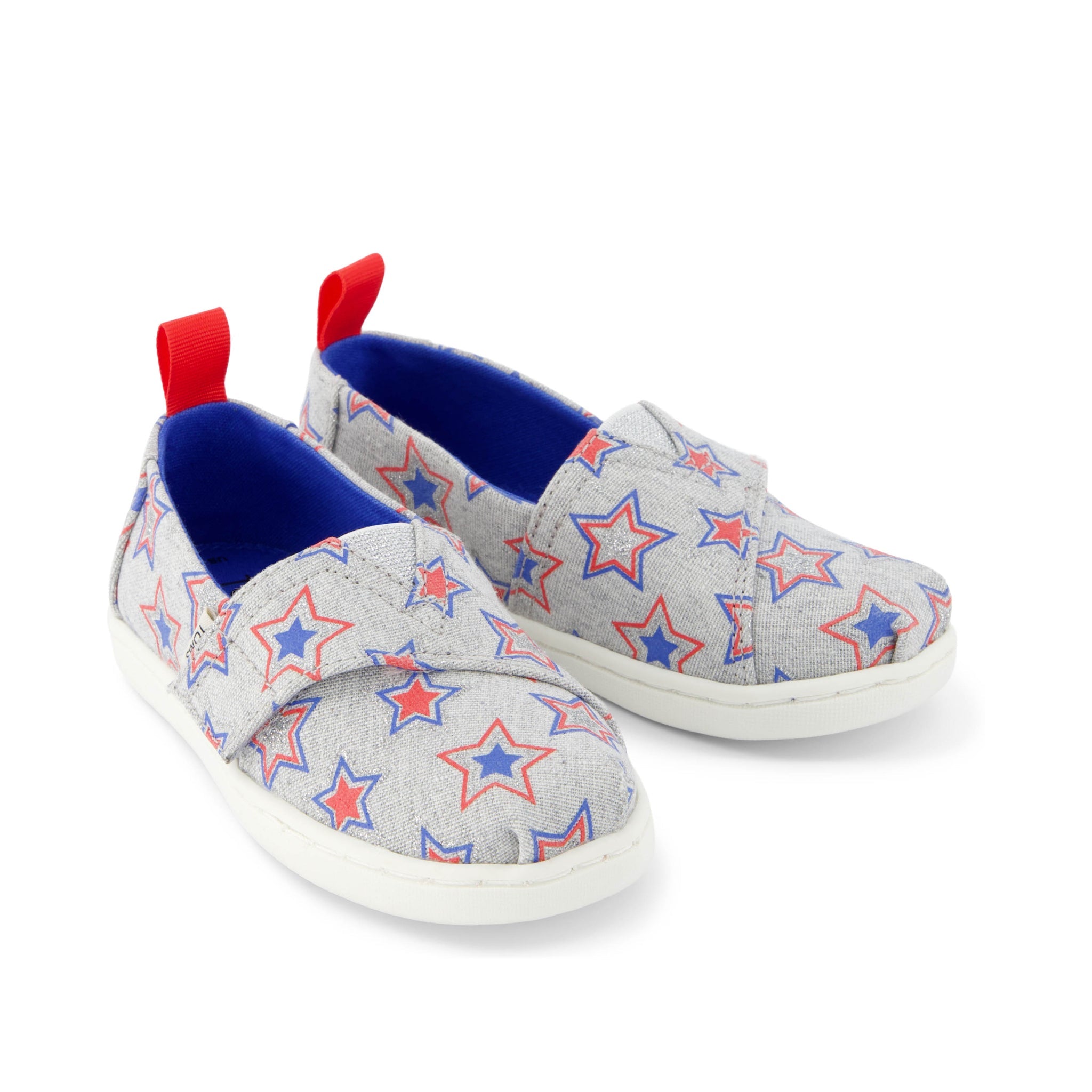 Alpargata Glow in the Dark Stars Toddler Shoe Front View