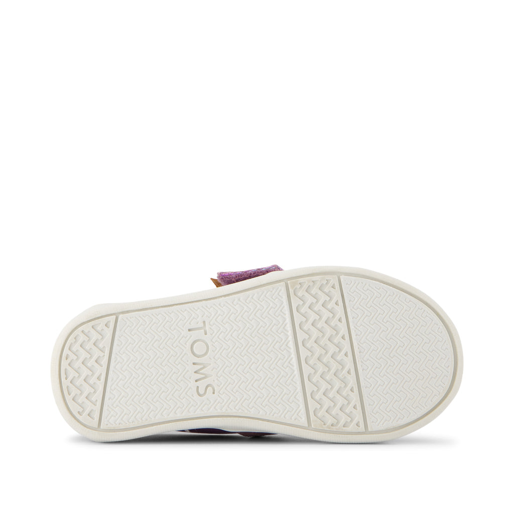 Alpargata Purple Iridescent Toddler Shoe Bottom Sole View