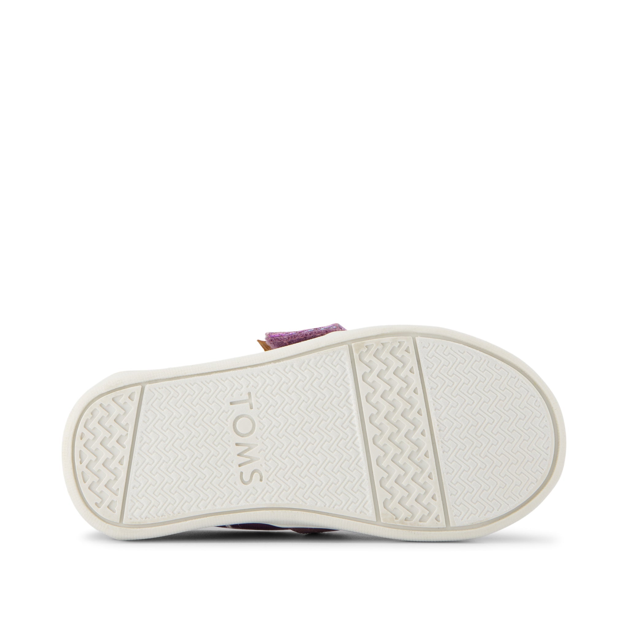 Alpargata Purple Iridescent Toddler Shoe Bottom Sole View