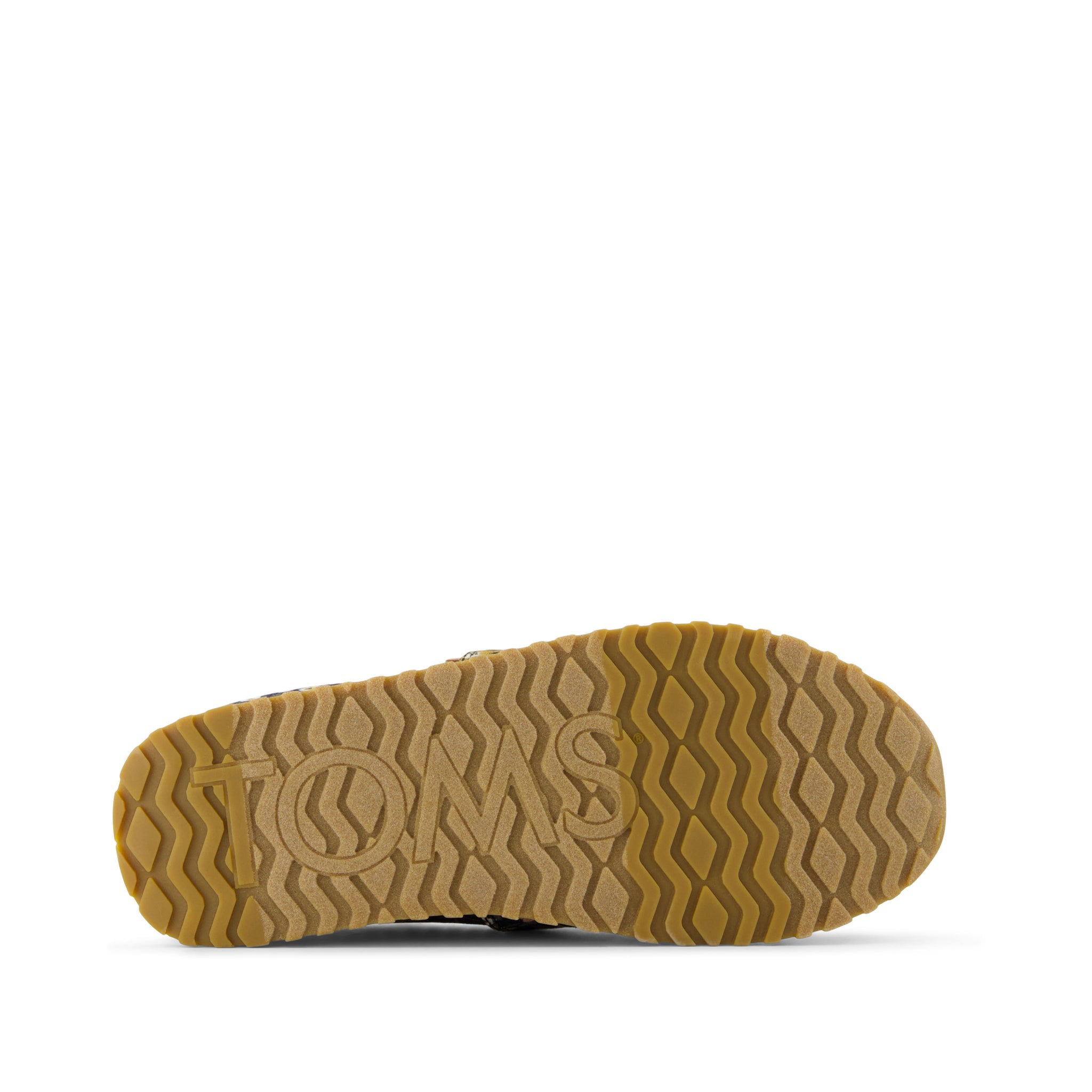 Youth Resident Black Wildflowers Kids Sneaker Bottom Sole View