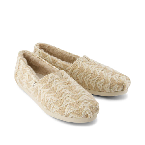 Alpargata Cloudbound - Natural Cozy Global Woven Front View