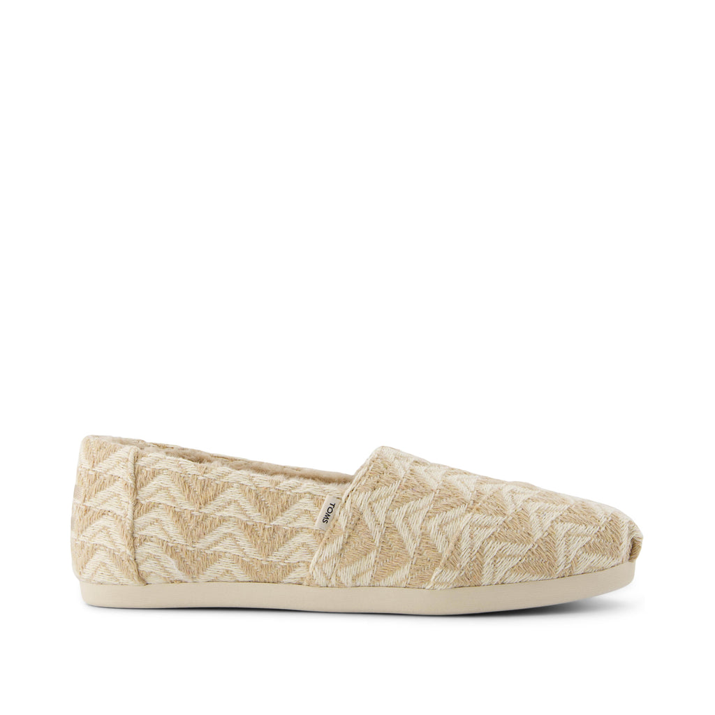 Alpargata Cloudbound - Natural Cozy Global Woven Side View