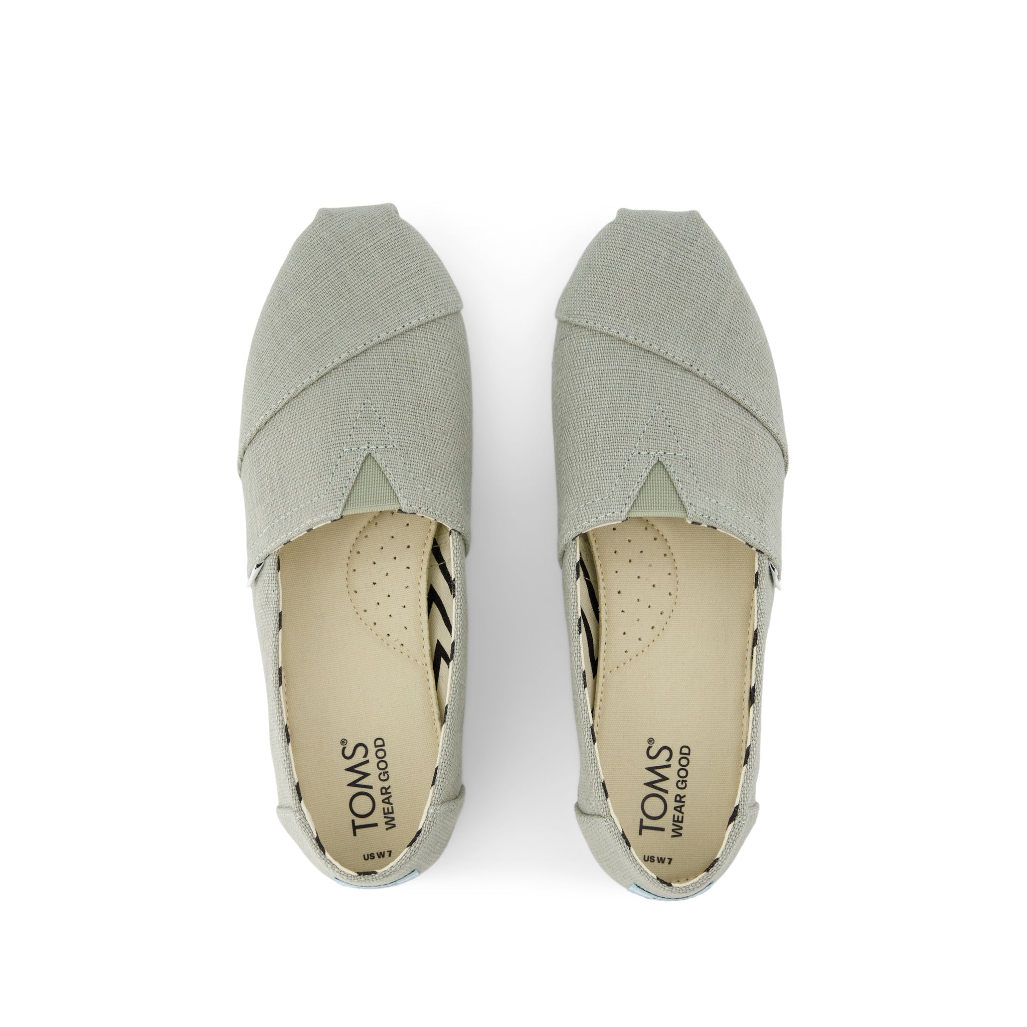 Alpargata Clay Heritage Canvas Top View