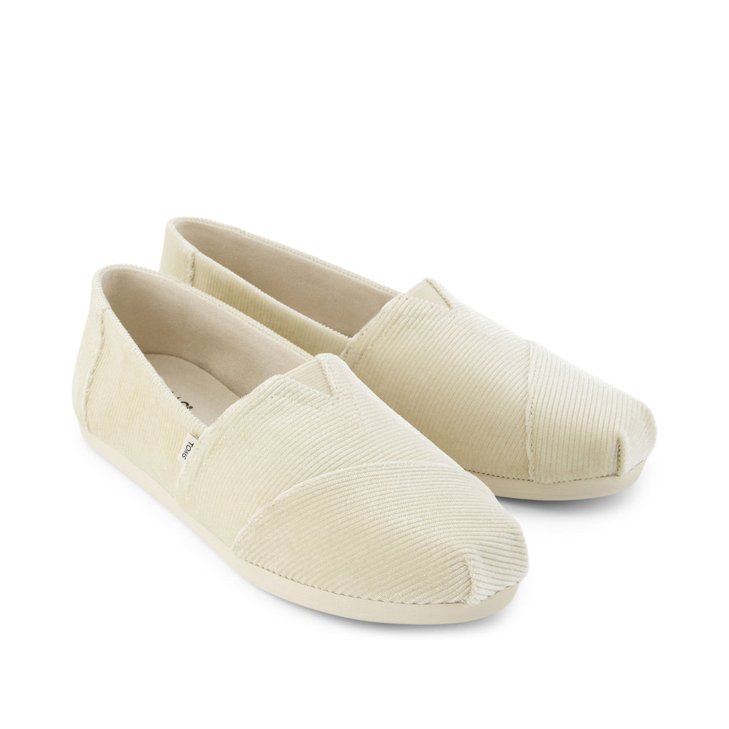 Alpargata Natural Corduroy Front View