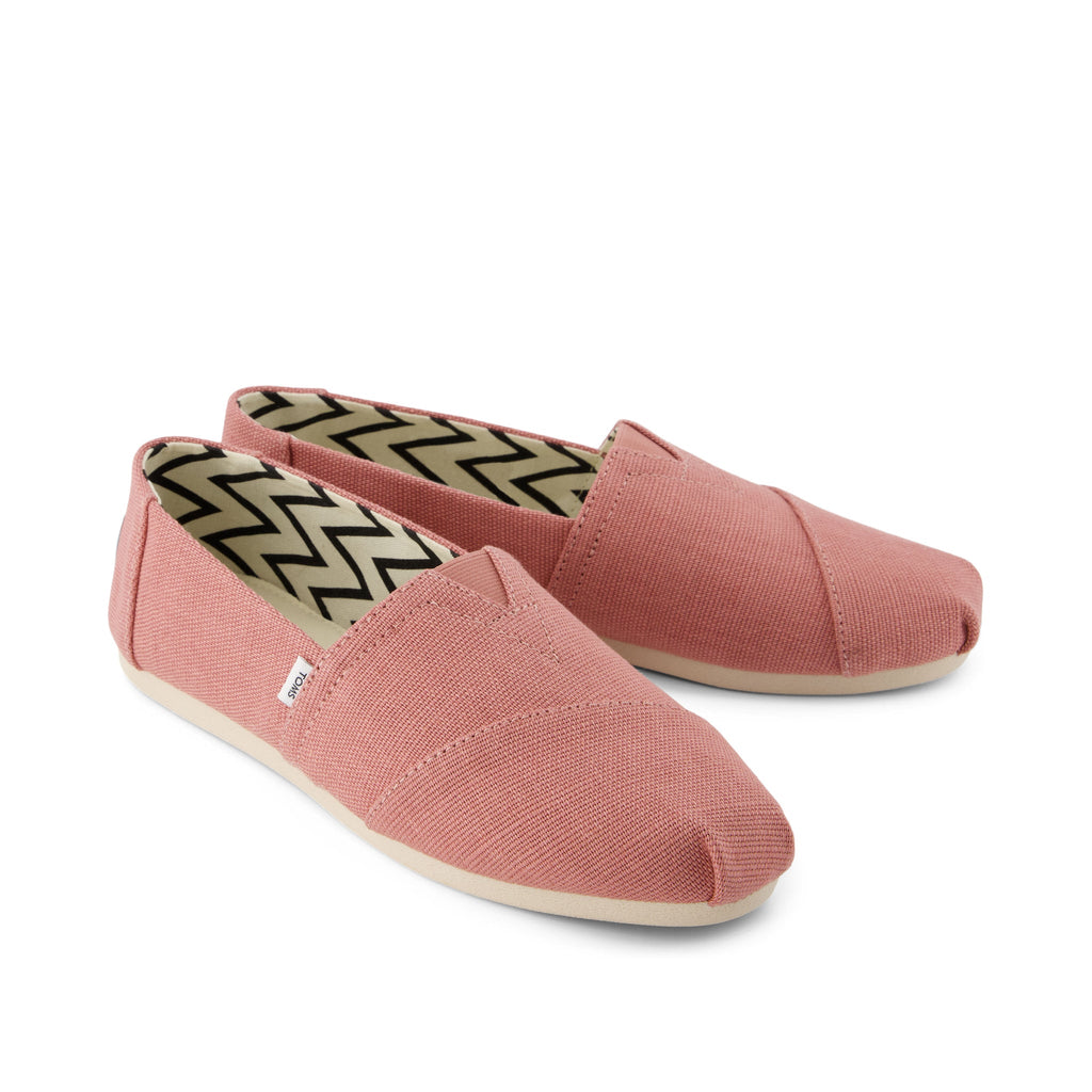 Alpargata Vintage Pink Heritage Canvas Front View