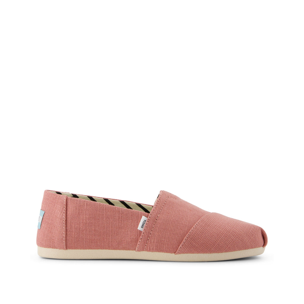 Alpargata Vintage Pink Heritage Canvas Side View