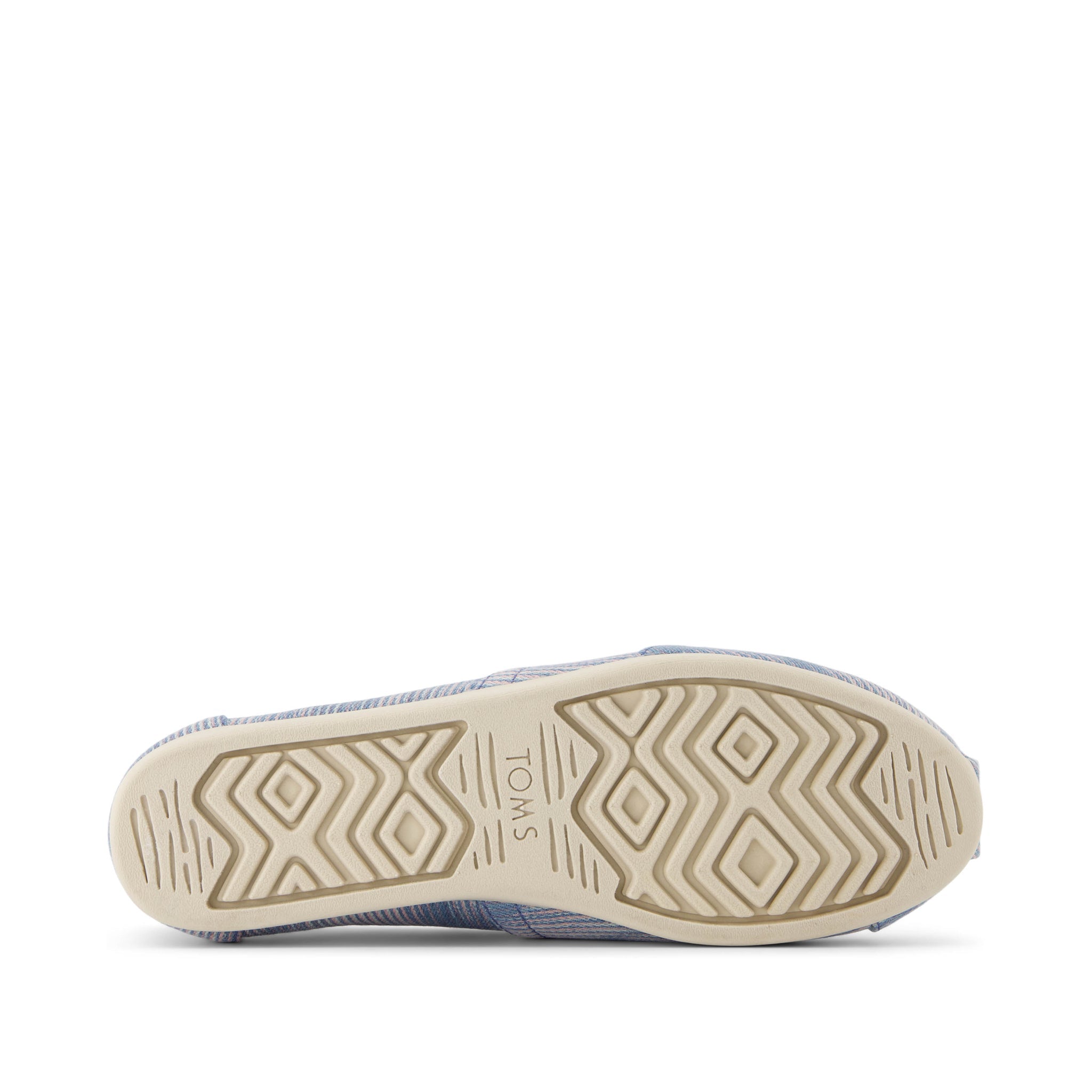 Alpargata Pastel Blue Novelty Denim Bottom Sole View