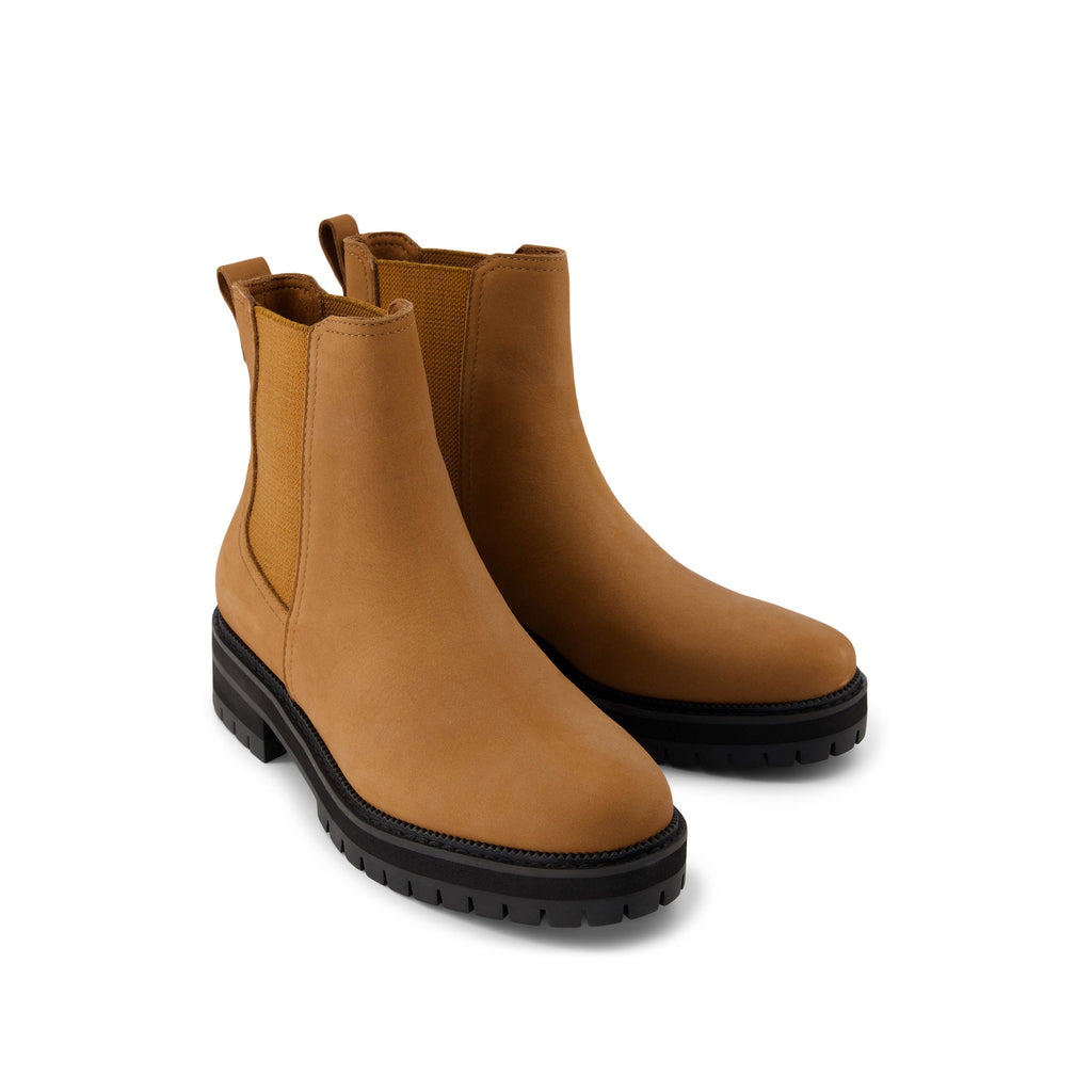 Bennet Boot - Water Resistant Brown Sugar Nubuck Leather Front View