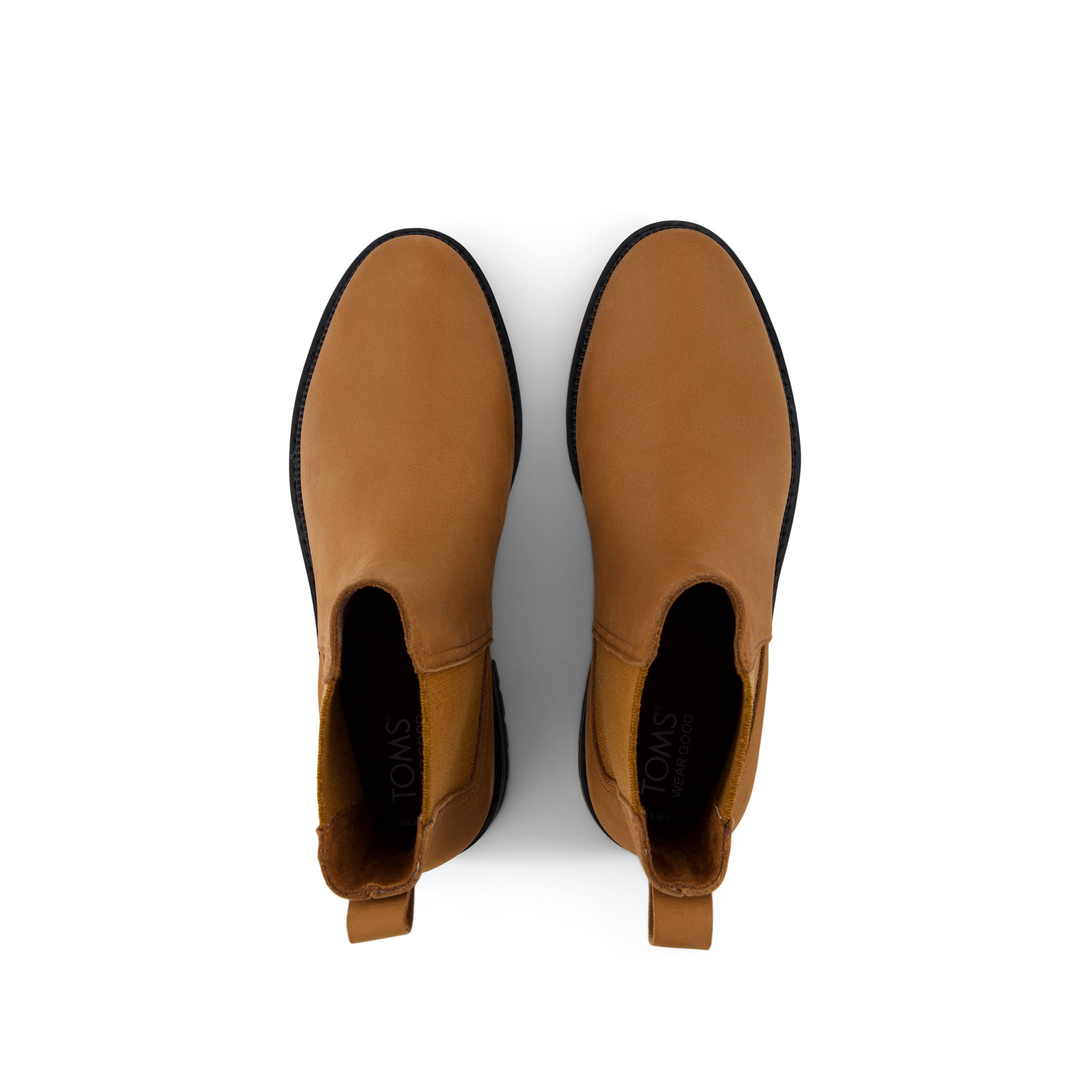 Bennet Boot - Water Resistant Brown Sugar Nubuck Leather Top View