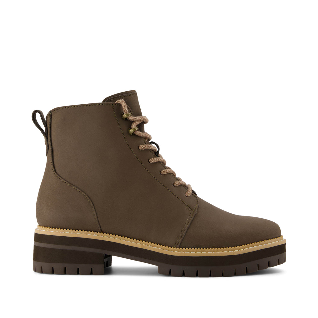 Wylder Boot - Water Resistant Canteen Nubuck Leather Side View