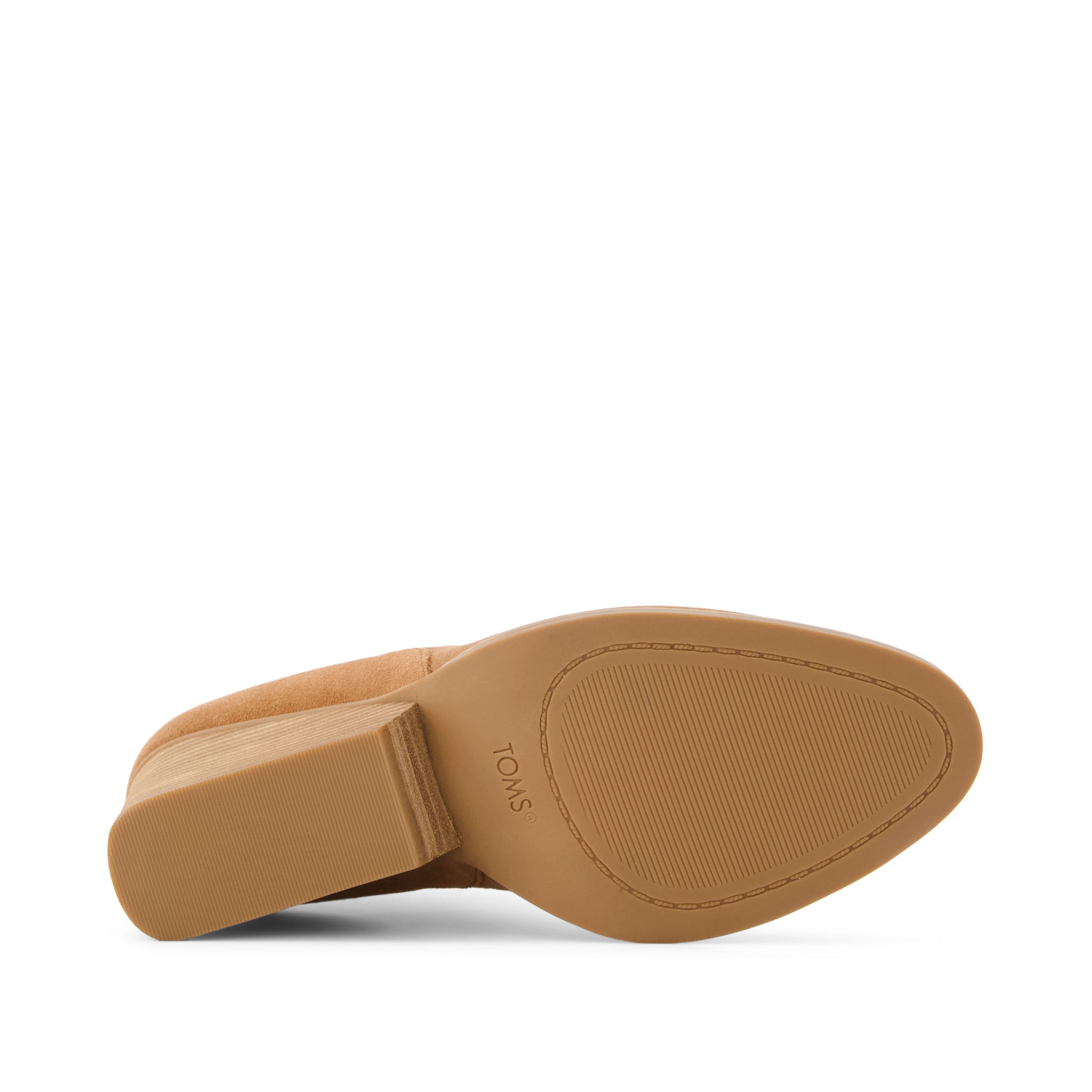 Noa Brown Suede Boot Bottom Sole View