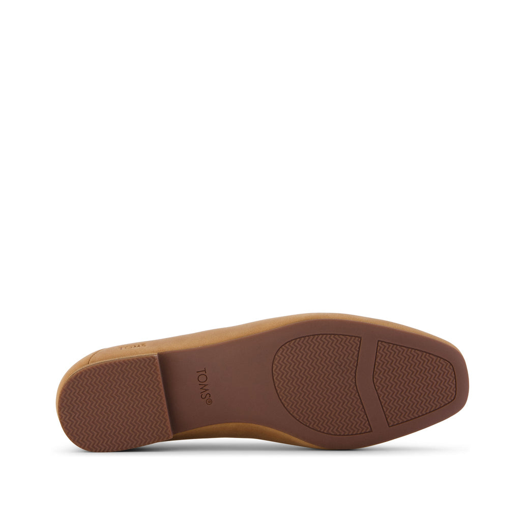 Lara Brown Leather Flat Bottom Sole View