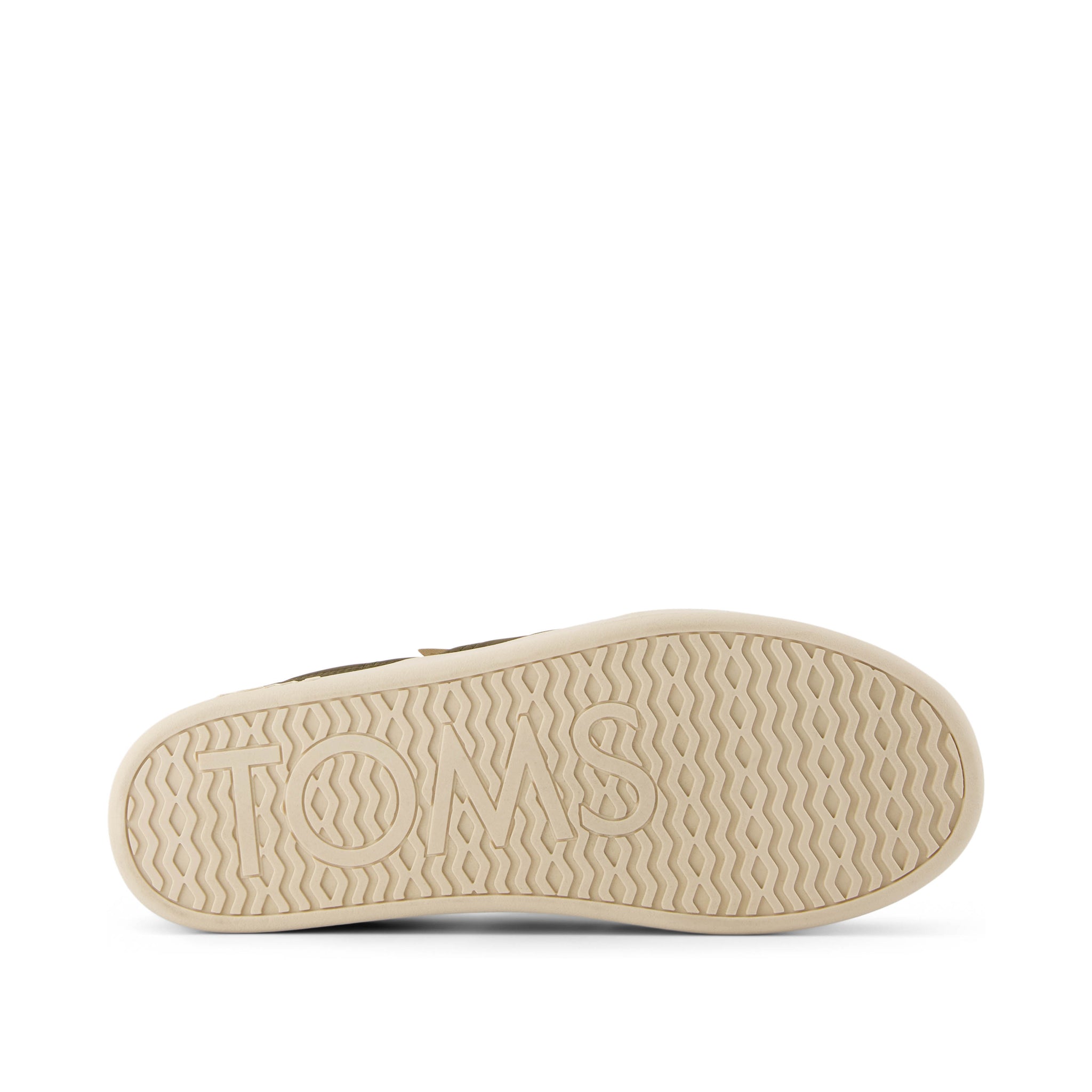 Camden Convertible Slipper - Canteen Quilted Woven Bottom Sole View