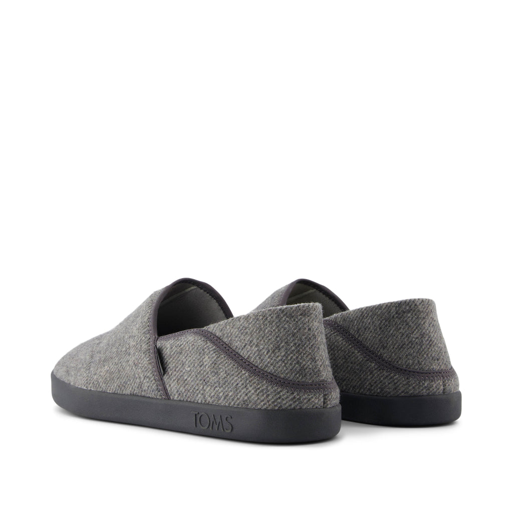 Camden Convertible Slipper - Ultimate Grey Cozy Twill Back View
