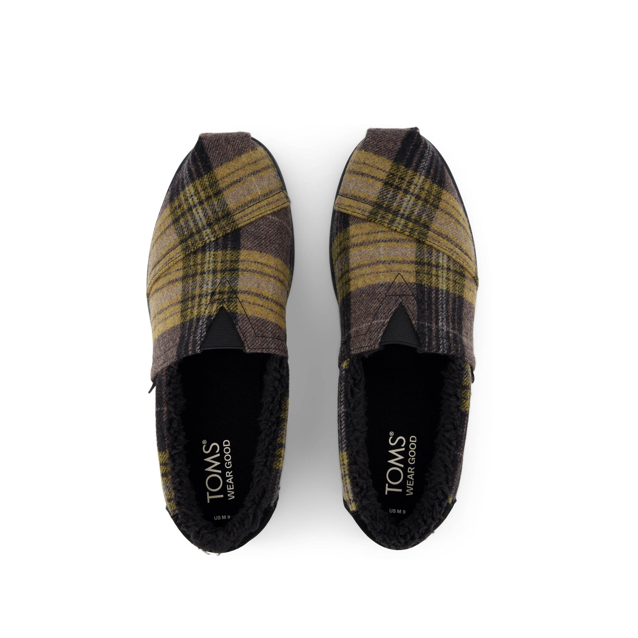 Alp Fwd - Golden Honey Plaid Top View