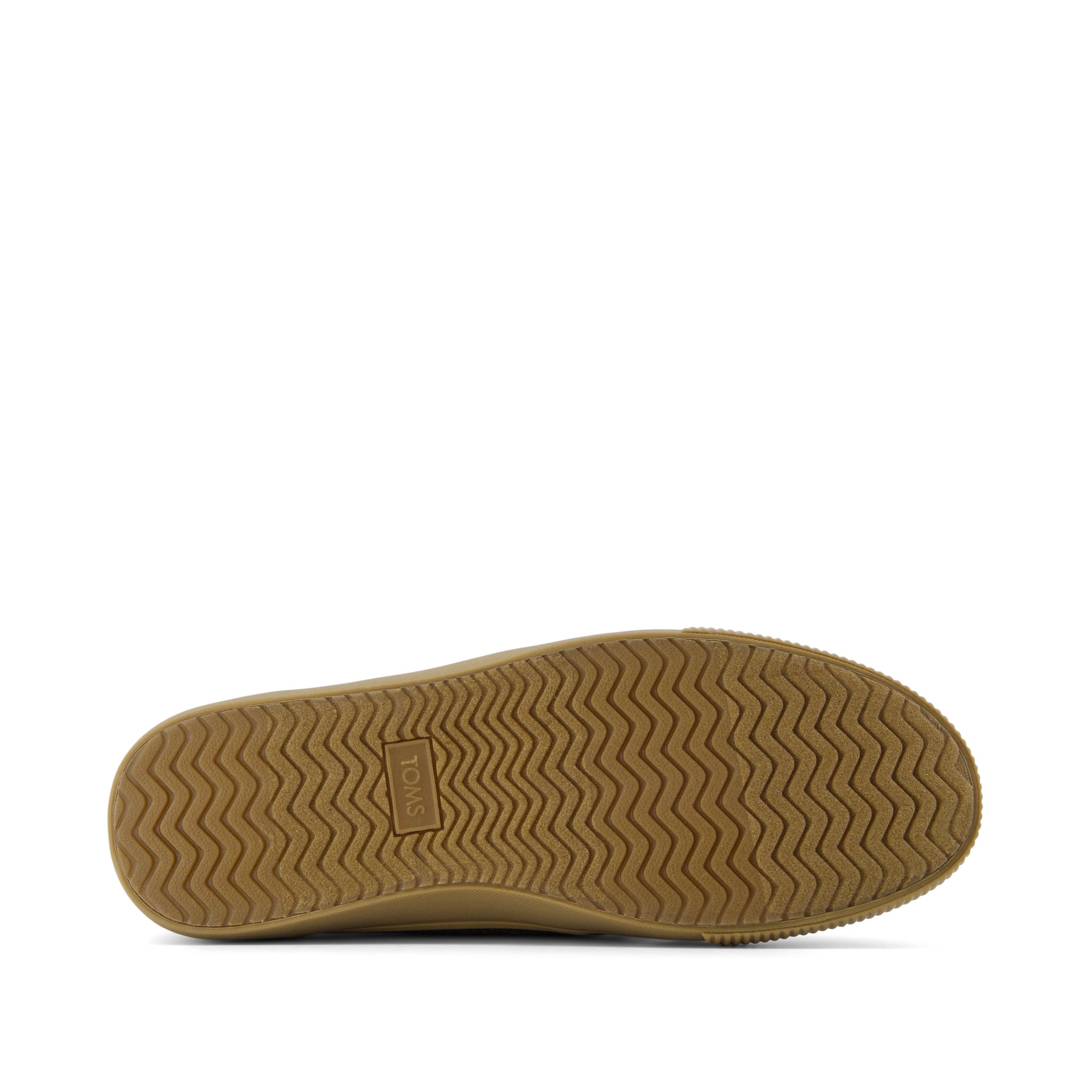 Carlo Olive Heritage Canvas Lace-Up Sneaker Bottom Sole View