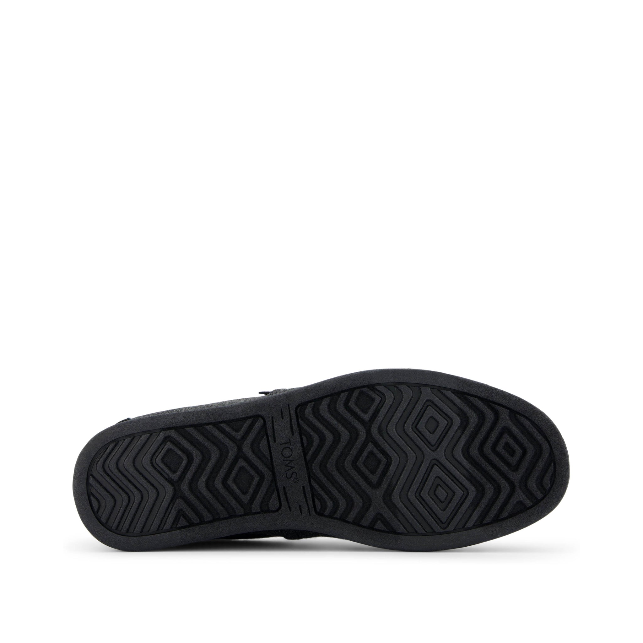 Alp Fwd - Dark Grey Herringbone Bottom Sole View