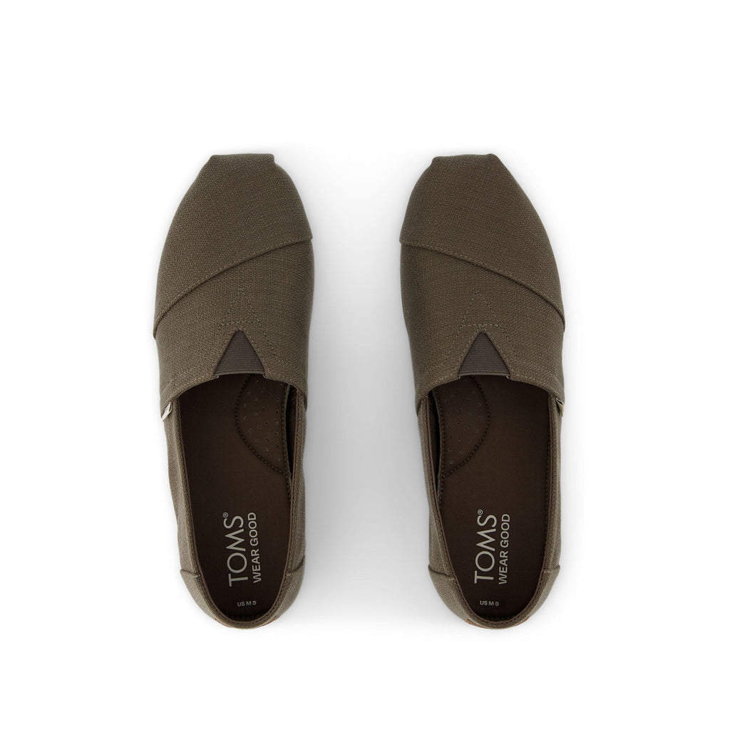 Alpargata Olive Refibra Top View