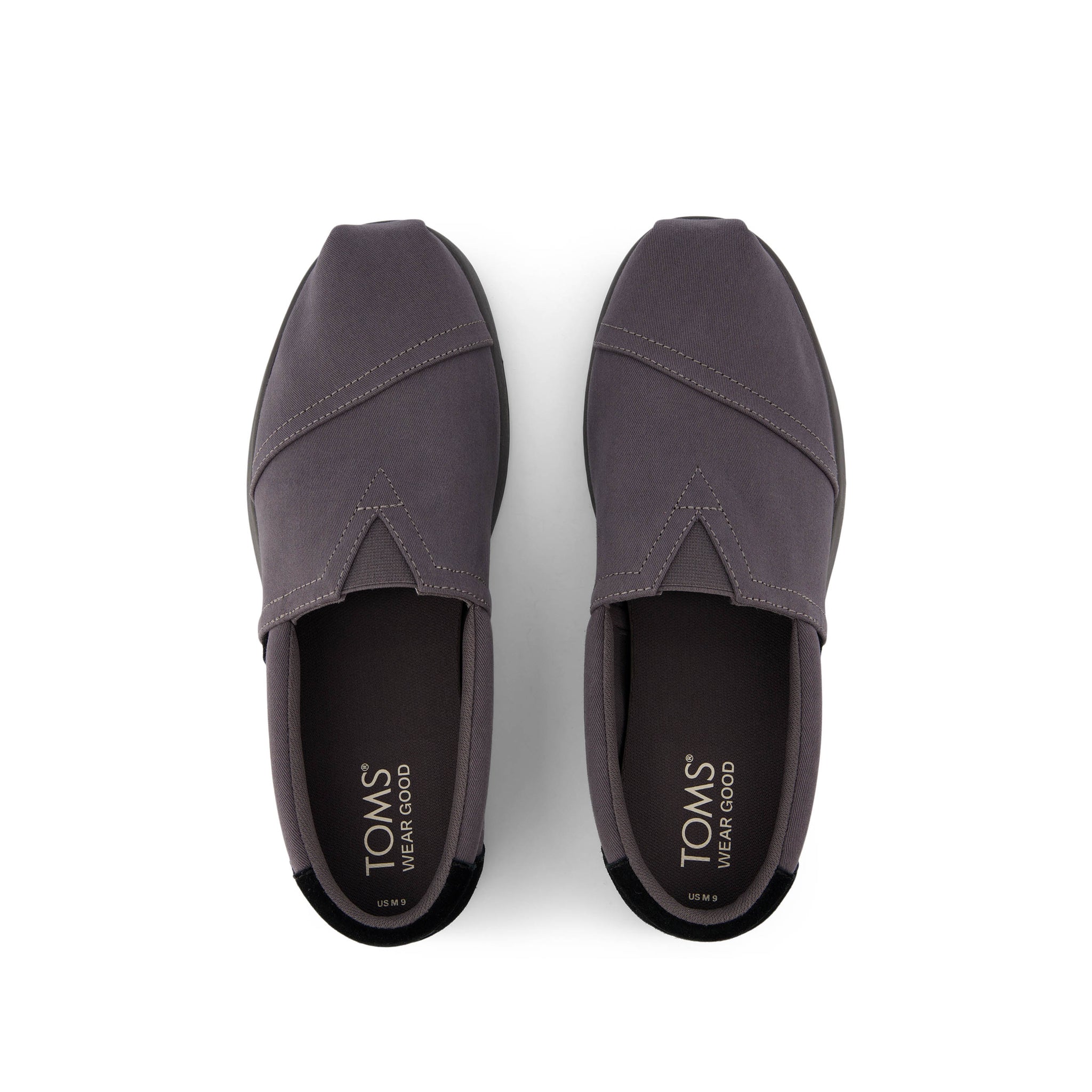 Alp Fwd Dark Grey Twill Top View