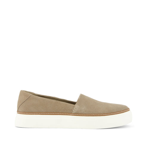 Kameron Dune Suede Slip On Sneaker Side View
