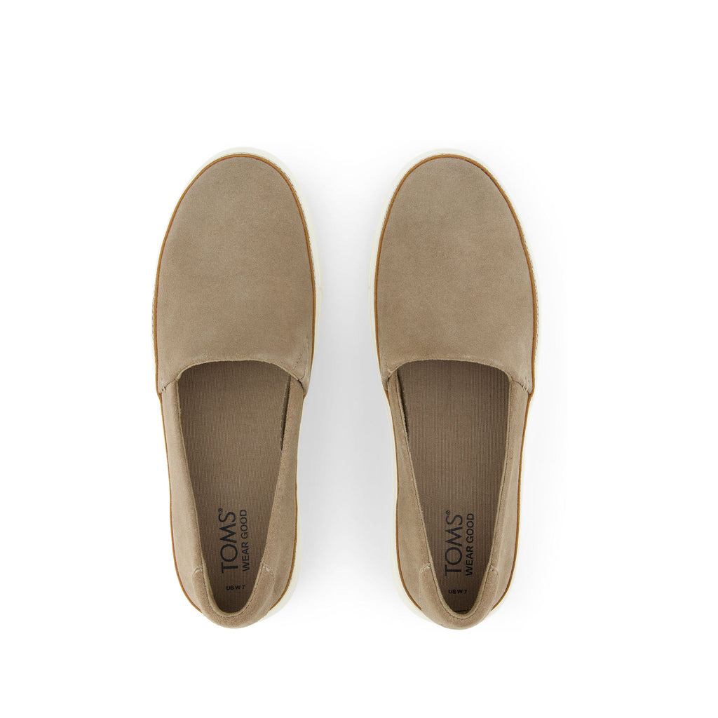 Kameron Dune Suede Slip On Sneaker Top View