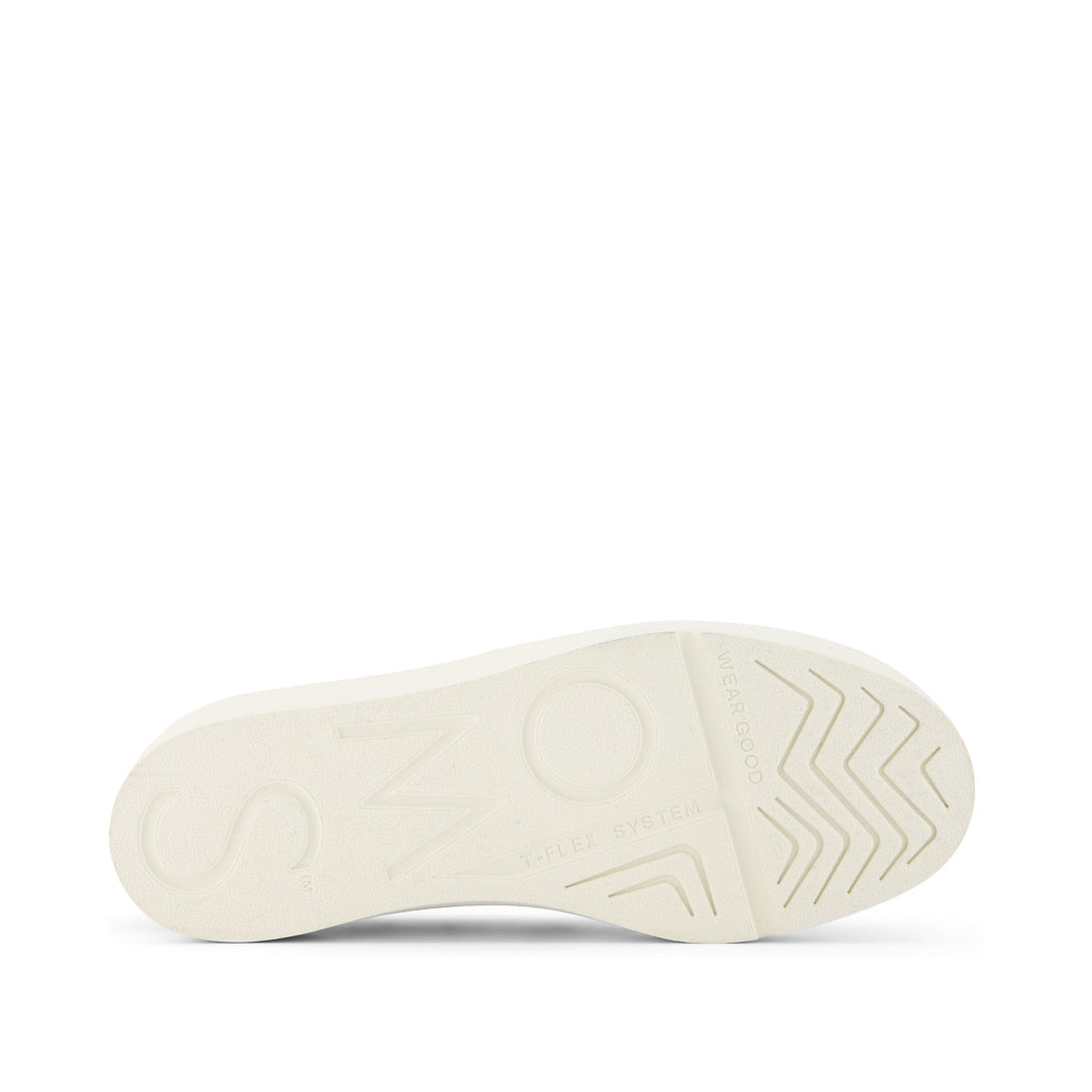 Verona Slate Blue Denim Slip On Sneaker Bottom Sole View