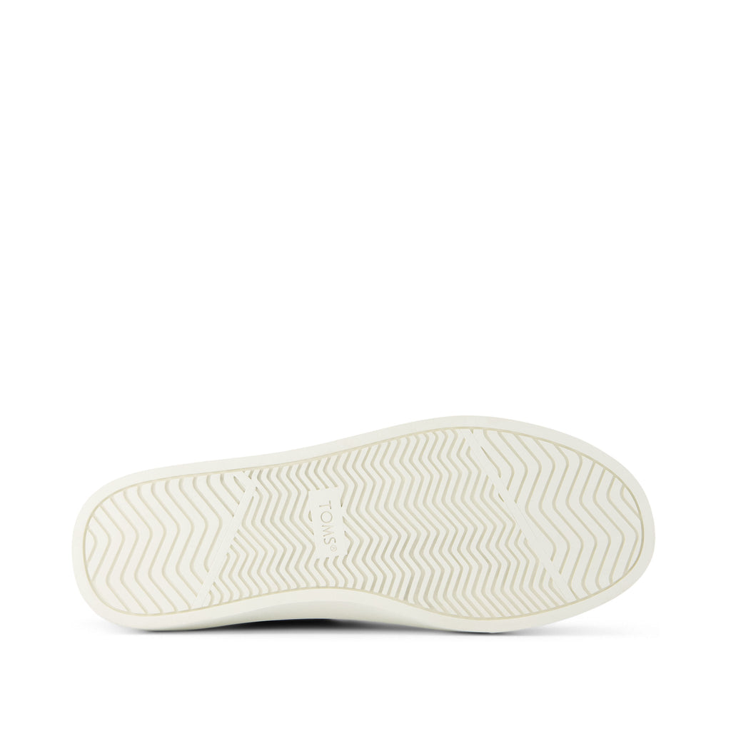 Kameron Champagne Metallic Suede Sneaker Bottom Sole View