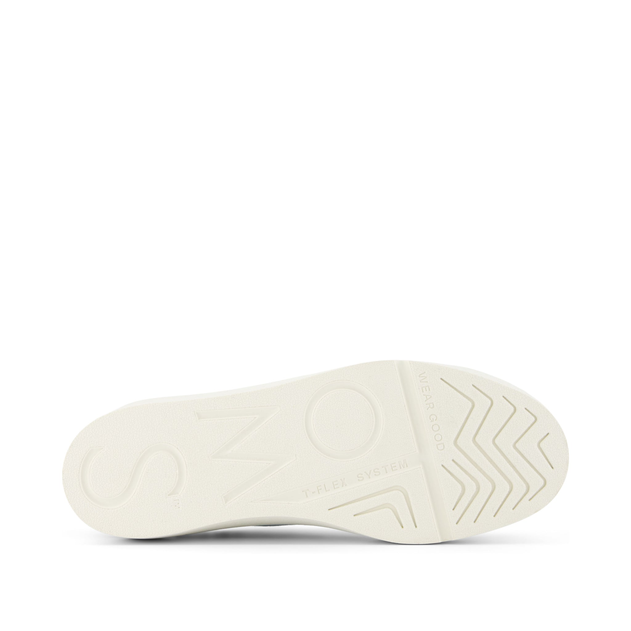 Verona Pastel Blue Denim Sneaker Bottom Sole View