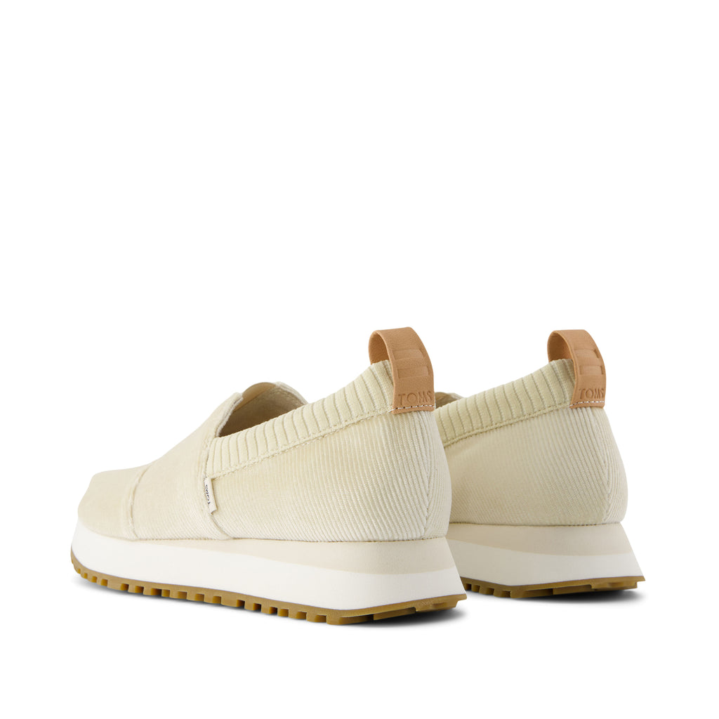 Resident 2.0 Sneaker - Beige Corduroy Back View