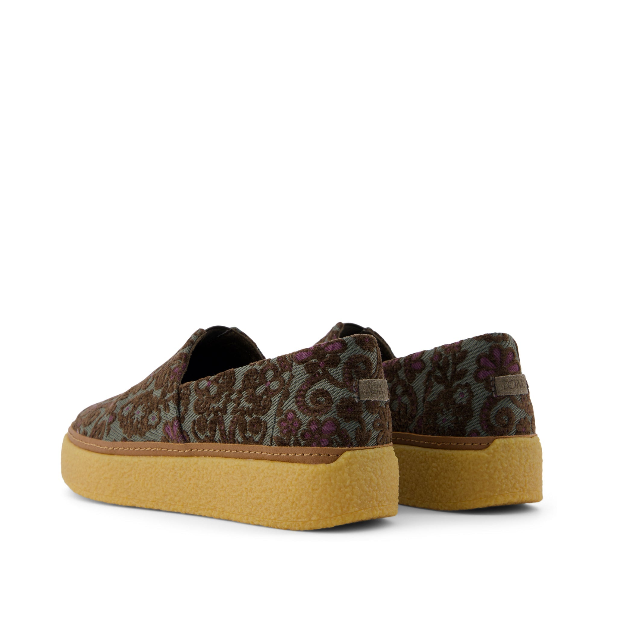 adelaide casual slip on shoe back view