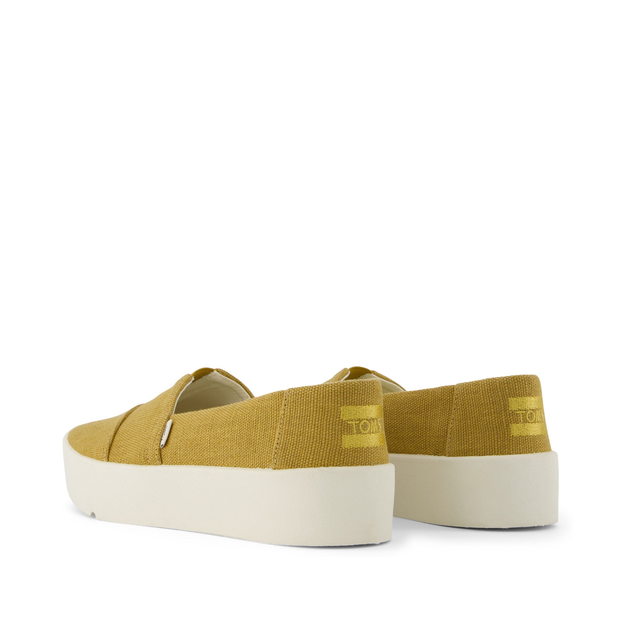 Verona Golden Honey Slip On Sneaker Back View