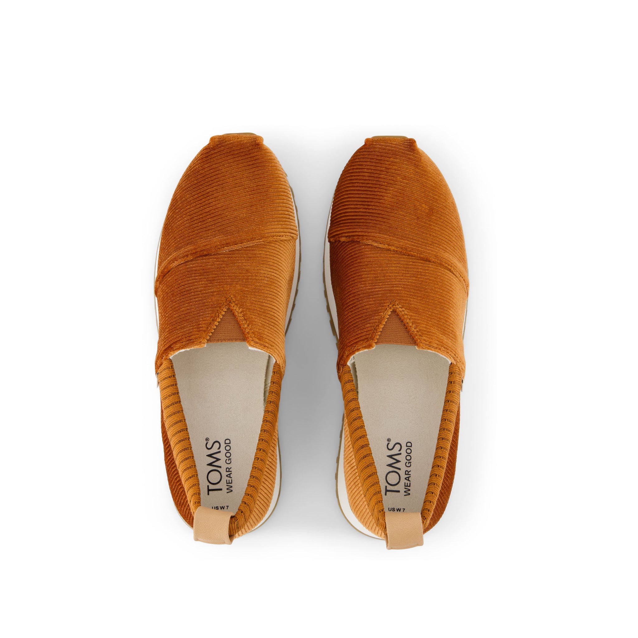 Resident 2.0 Sneaker - Brown Corduroy Top View