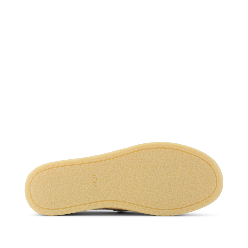 Adelaide Espadrille - Clay Premium Suede Bottom Sole View