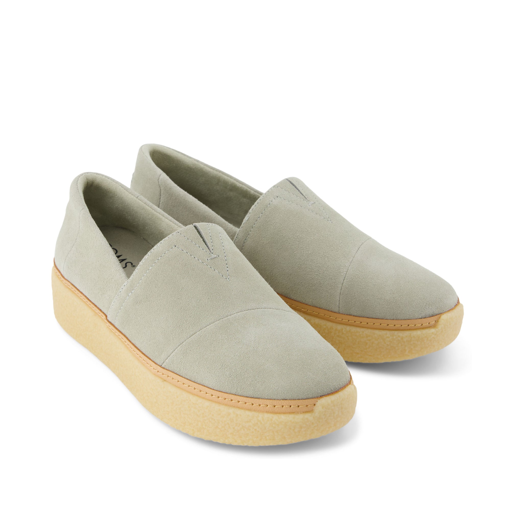 Adelaide Espadrille - Clay Premium Suede Front View