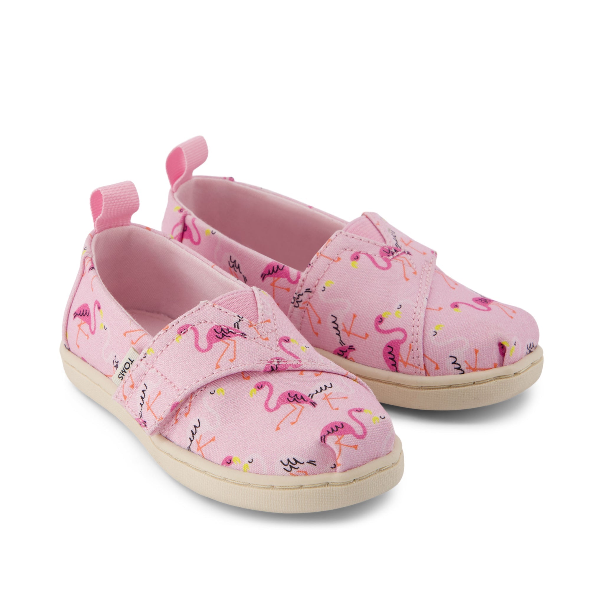 Alpargata Flamingos Toddler Shoe Front View